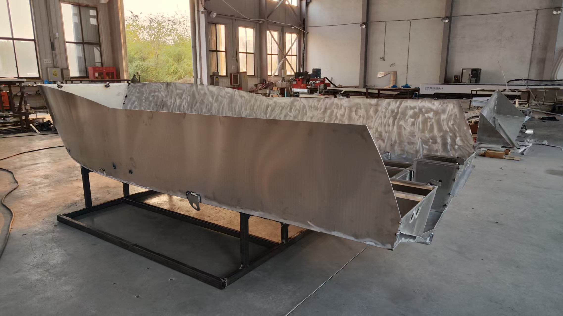 Ninja 18 New Zealand Aluminum Boat Construction - Custom Marine Build